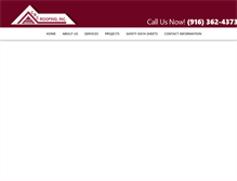 Tablet Screenshot of crcroofinginc.com
